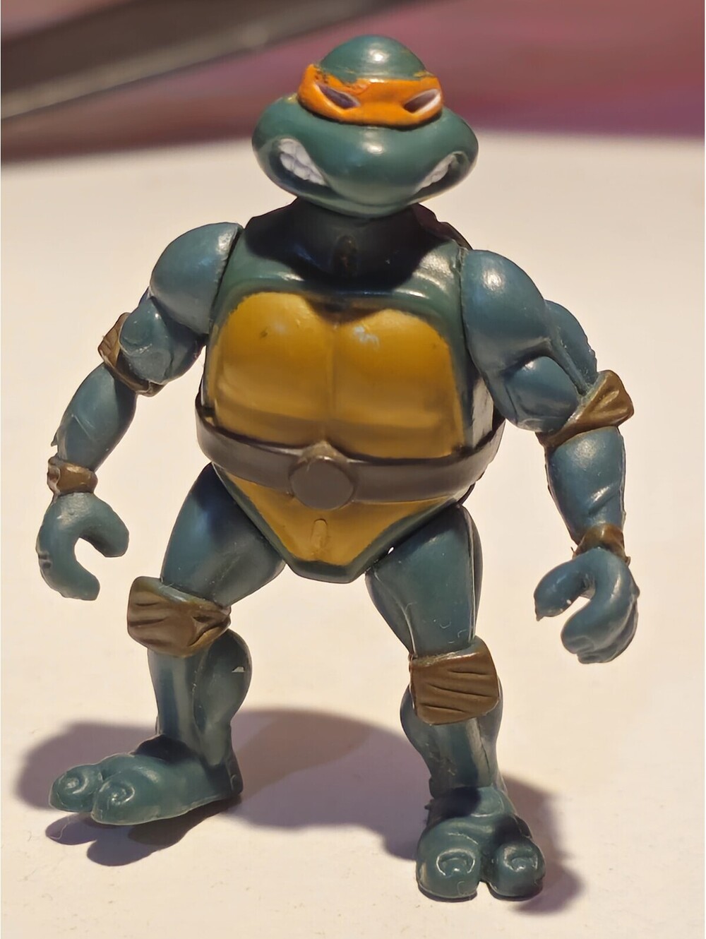 2002 Michael Angelo Teenage Mutant Ninja Turtle Action Figure 2.25"